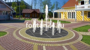 Фонтан для парка "Колесо Фортуны" ø=4 м Фонтан для парка "Колесо Фортуны" ø=4 м