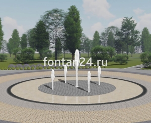 Фонтан для парка "Аллегро" ø=3 м Фонтан для парка "Аллегро" ø=3 м