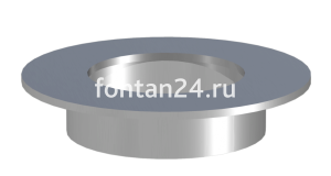 Декоративная вставка для решетчатого настила, полированная нержавеющая сталь, ДВН95/180