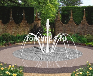 Фонтан для парка "Дуэт средний" ø=3 м Фонтан для парка "Дуэт средний" ø=3 м