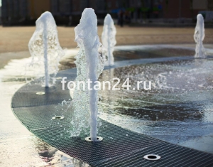 Декоративная вставка для решетчатого настила, полированная нержавеющая сталь, ДВН60/110